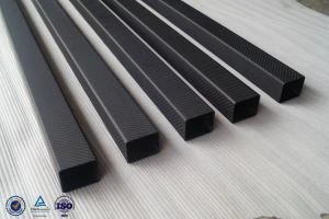 Könnyű súlyú szénszálas tércső, 3K szálas szálas téglalap alakú cső